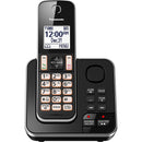 Panasonic Digital Cordless Answering System with 1 Handset KX-TGD390B IMAGE 1