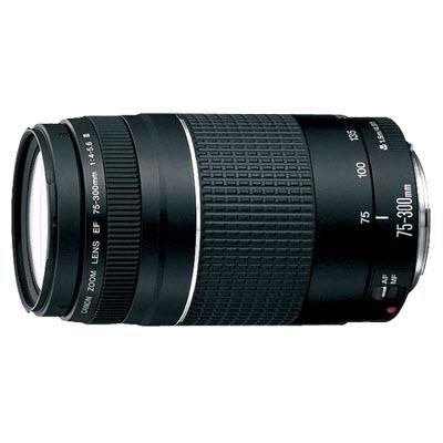 Canon DSLR Lenses Telephoto EF 75-300mm f/4.0-5.6 III