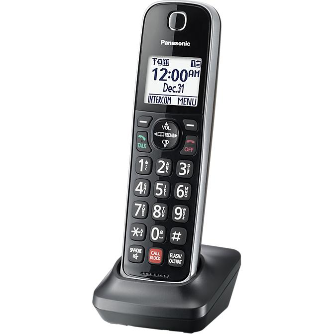 Panasonic Phone System with Corded and 2 Cordless Handsets KX-TGF872B IMAGE 4