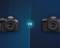 Canon R100 vs R50 - Comparatif appareils photo