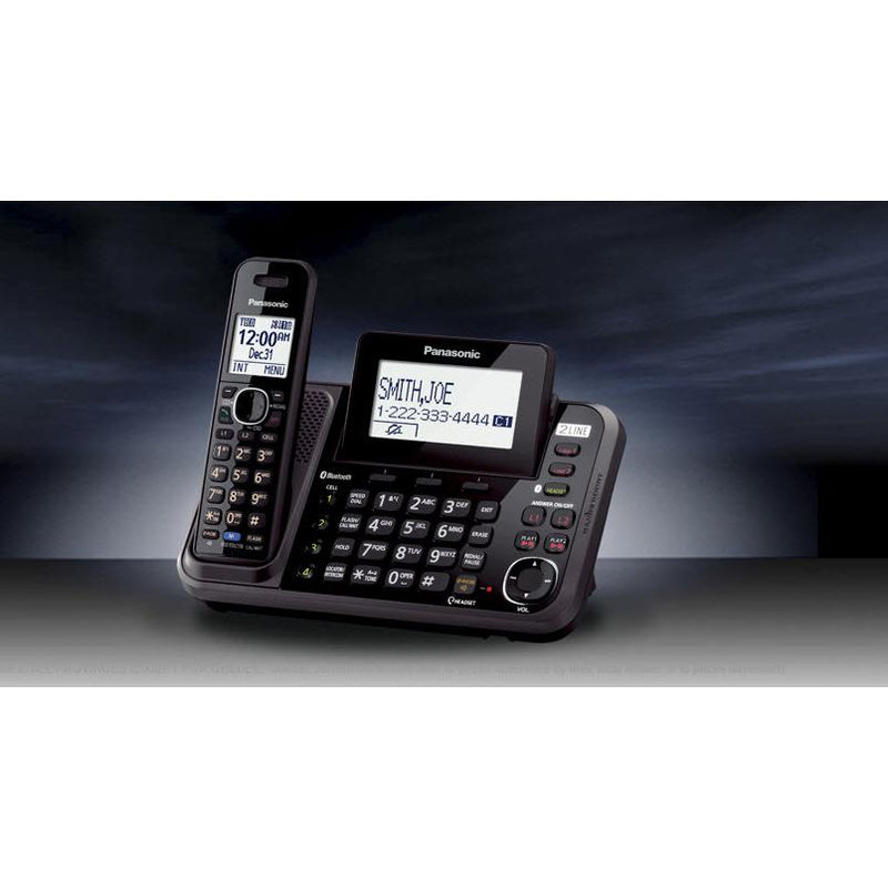 Panasonic 2-Line Cordless Phone with Link-to-Cell and 1 Handset KX-TG9541B IMAGE 2