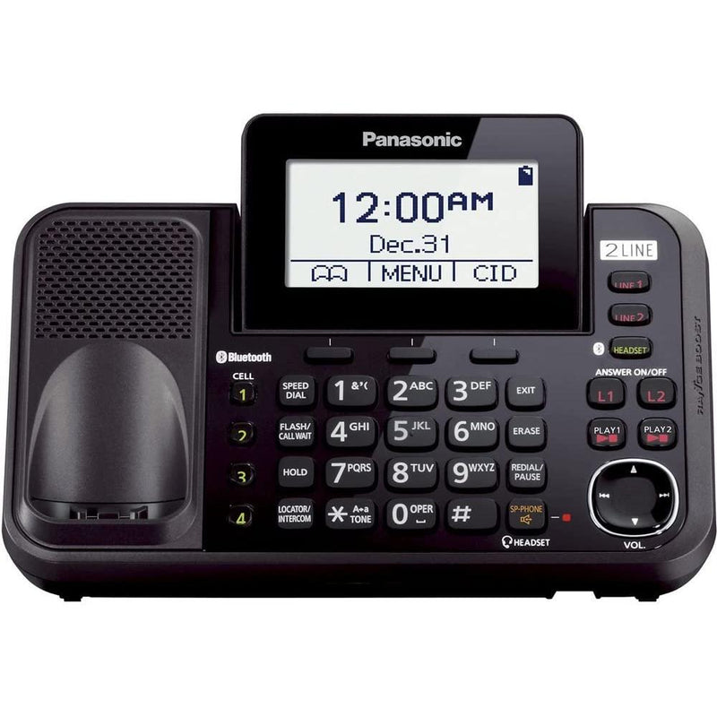 Panasonic 2-Line Cordless Phone with Link-to-Cell and 1 Handset KX-TG9541B IMAGE 4