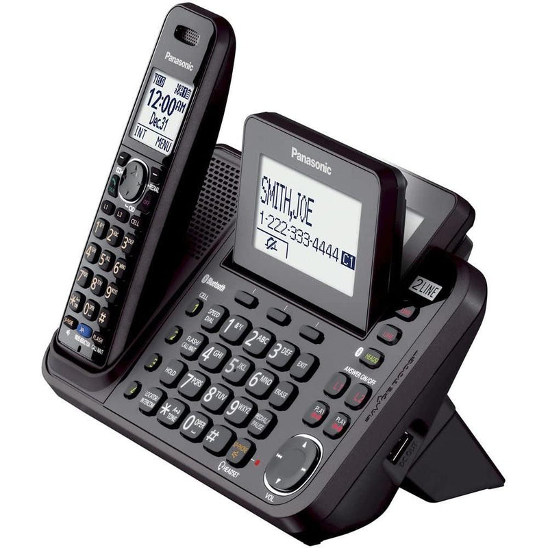 Panasonic 2-Line Cordless Phone with Link-to-Cell and 1 Handset KX-TG9541B IMAGE 5