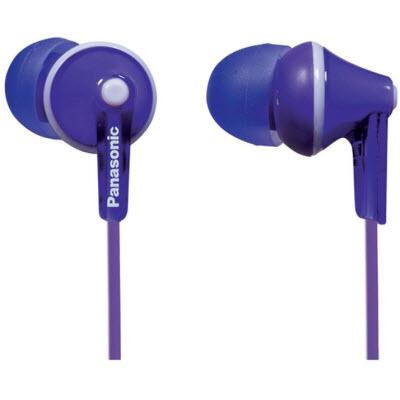Panasonic In-Ear Headphones with Built-in Microphone RP-TCM125-V IMAGE 1