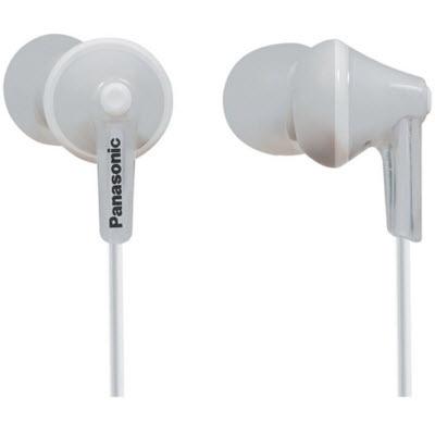 Panasonic In-Ear Headphones with Built-in Microphone RP-TCM125-W IMAGE 1