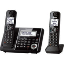 Panasonic Digital Cordless Answering System with 2 Handsets KX-TGF342B IMAGE 2