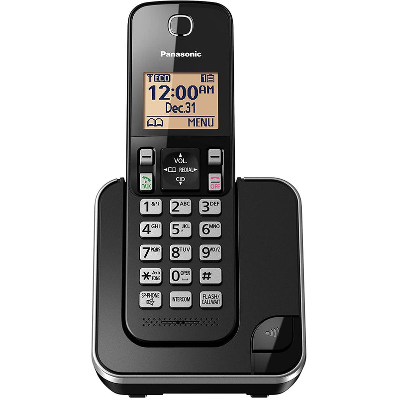 Panasonic Digital Cordless System with 1 Handset KX-TGC380B IMAGE 1