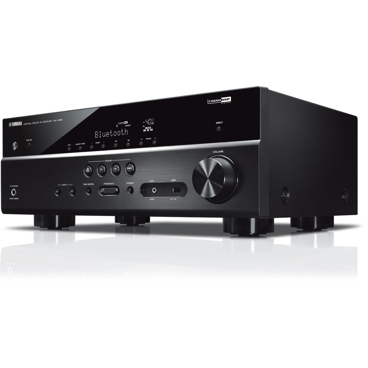 Yamaha 5.1-Channel 4K Home Theatre Receiver RXV385B