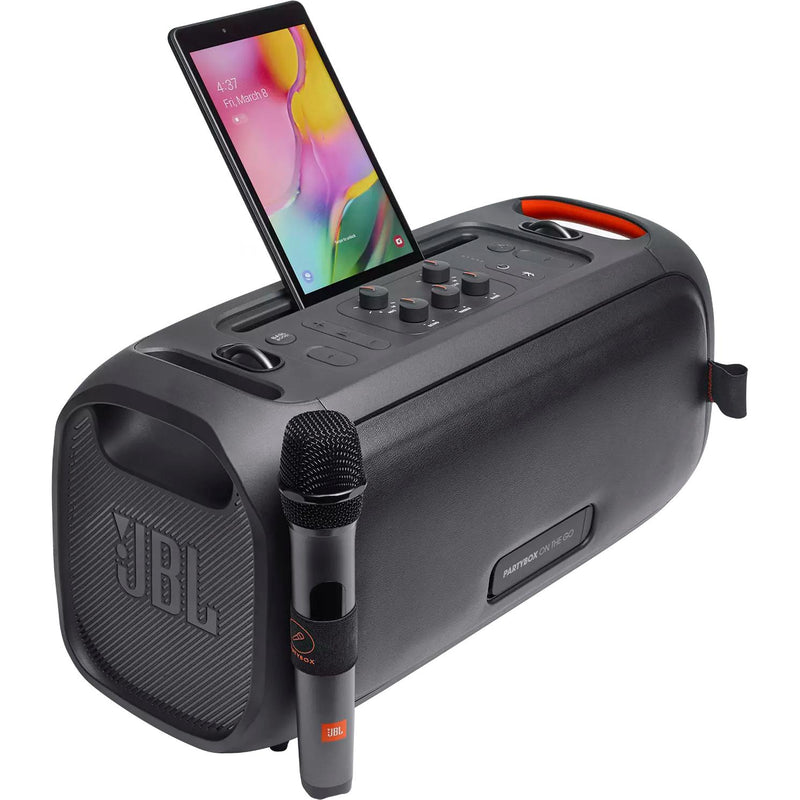 JBL PartyBox On-the-Go 100-Watt Water Resistant Bluetooth Portable Speaker JBLPARTYBOXGOBAM IMAGE 3