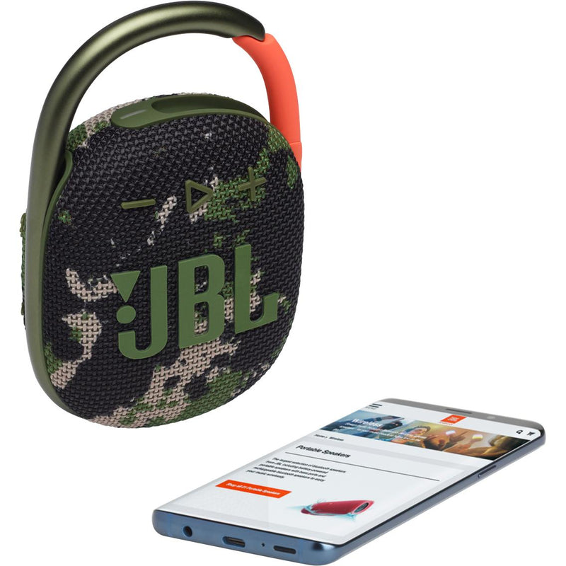 JBL Bluetooth 5-Watt Waterproof Portable Speaker JBLCLIP4SQUADAM IMAGE 2