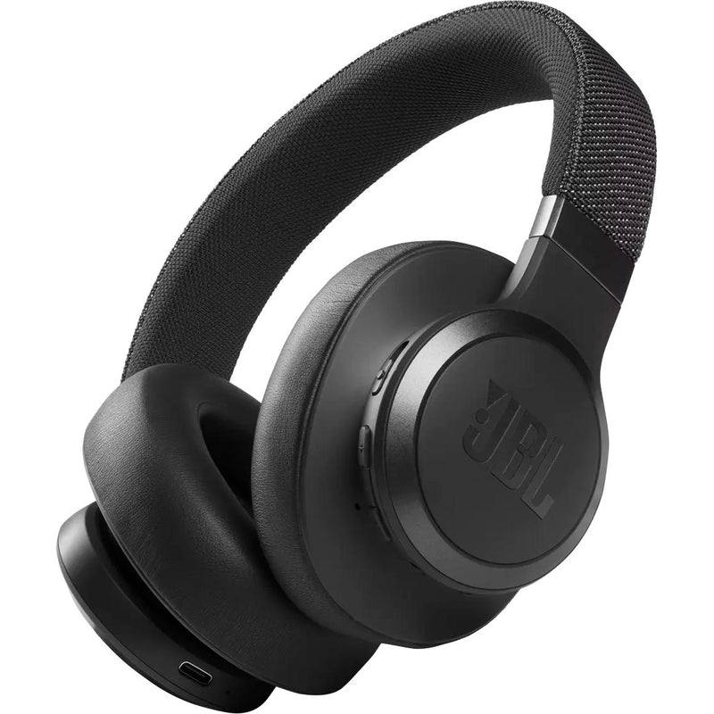JBL Wireless Over-the-Ear Headphones with Built-in Microphone JBLLIVE660NCBLKAM IMAGE 1
