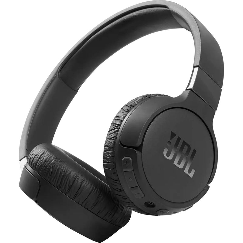 JBL Wireless On-Ear Active Noise-Canceling Headphones with Built-in Microphone JBLT660NCBLKAM IMAGE 2