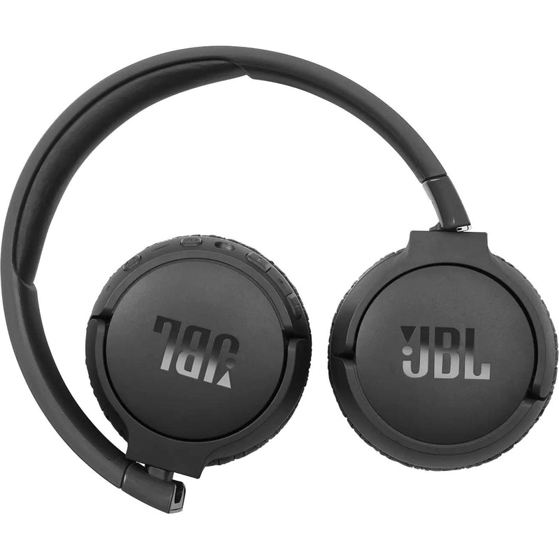 JBL Wireless On-Ear Active Noise-Canceling Headphones with Built-in Microphone JBLT660NCBLKAM IMAGE 4