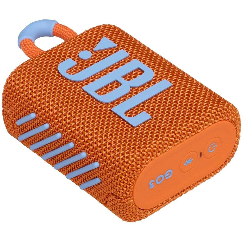 JBL Bluetooth Waterproof Portable Speaker JBLGO3ORGAM IMAGE 4