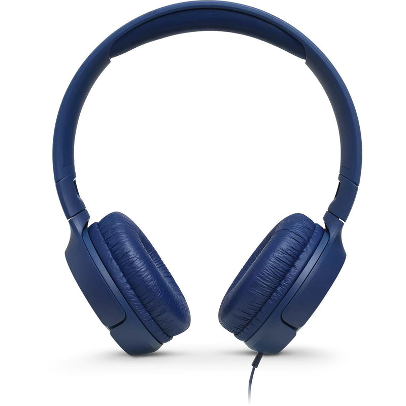 JBL Tune 500 On-Ear Headphones with Microphone JBLT500BLUAM IMAGE 2
