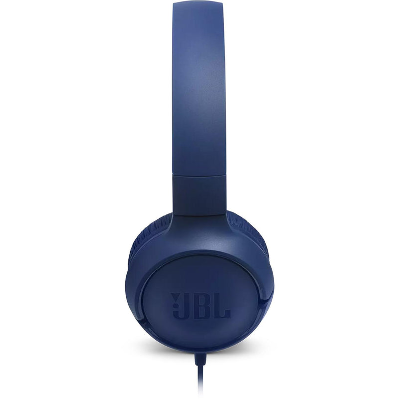 JBL Tune 500 On-Ear Headphones with Microphone JBLT500BLUAM IMAGE 4