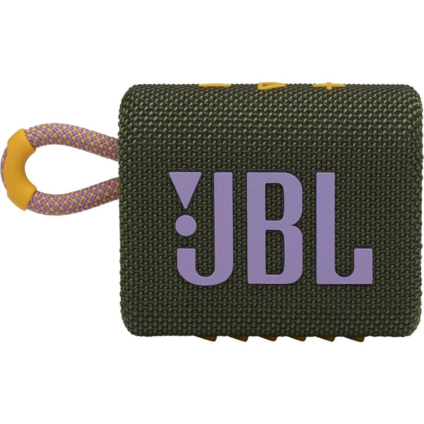 JBL Bluetooth Waterproof Portable Speaker JBLGO3GRNAM IMAGE 1