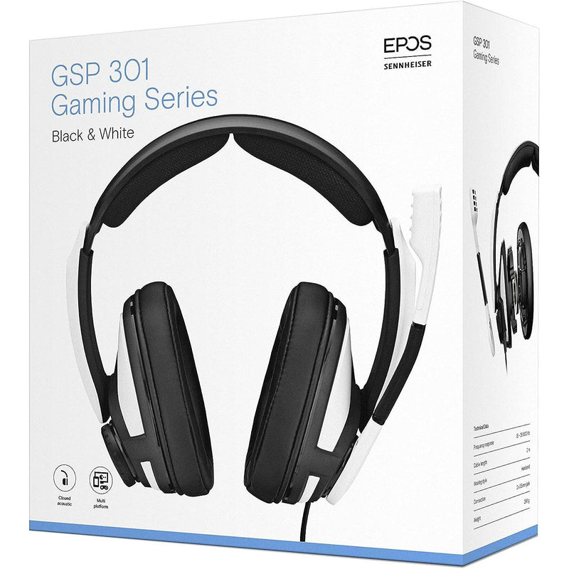 Sennheiser Gaming Headset with Microphone GSP 301 White/Black IMAGE 6