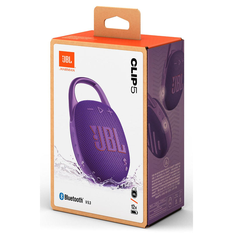 JBL Bluetooth Portable Speaker CLIP5PURAM IMAGE 7