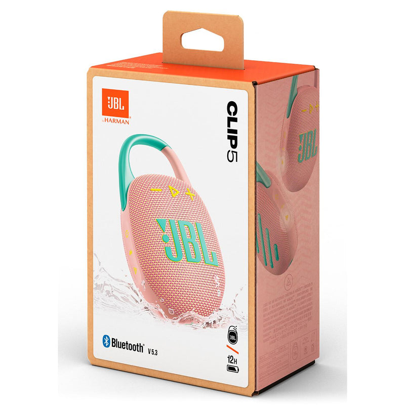 JBL Bluetooth Portable Speaker CLIP5PINKAM IMAGE 4