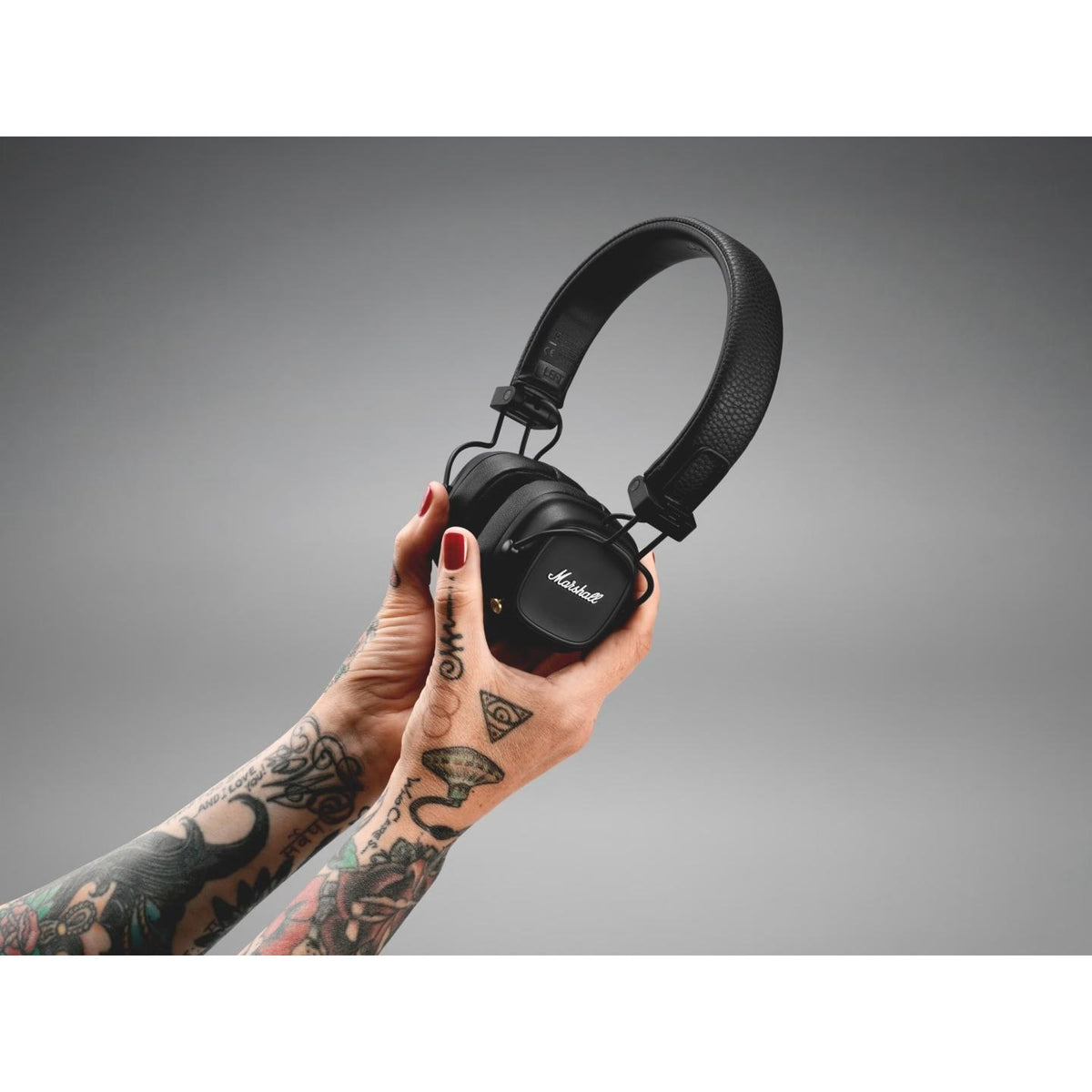 【新品】MARSHALL MAJOR IV BLUETOOTH Marshall Bluetooth On-Ear Headphones with Built-in