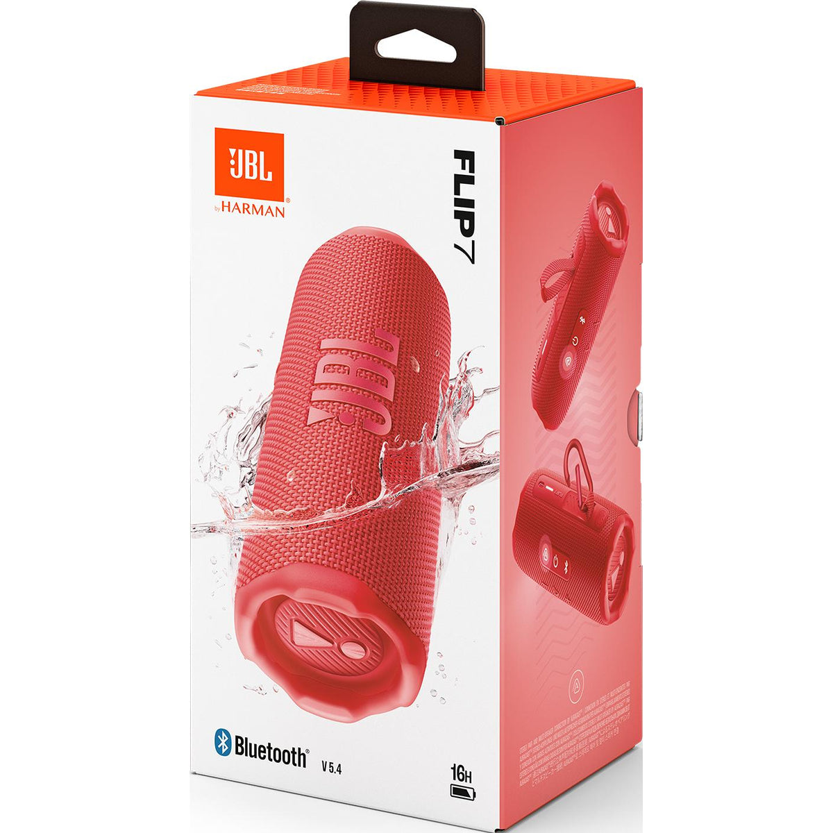 JBL FLiP7 赤 JBL Bluetooth Portable Speaker FLIP7REDAM