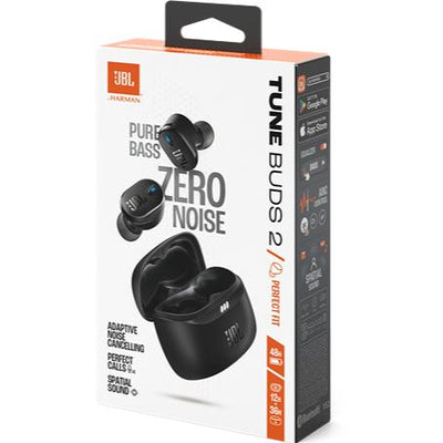 JBL Tune Buds 2 (Black) – True Wireless ANC Earbuds