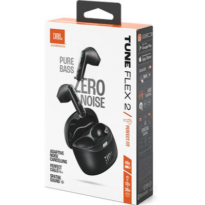 JBL Tune Flex 2 (Black) – ANC True Wireless Earbuds