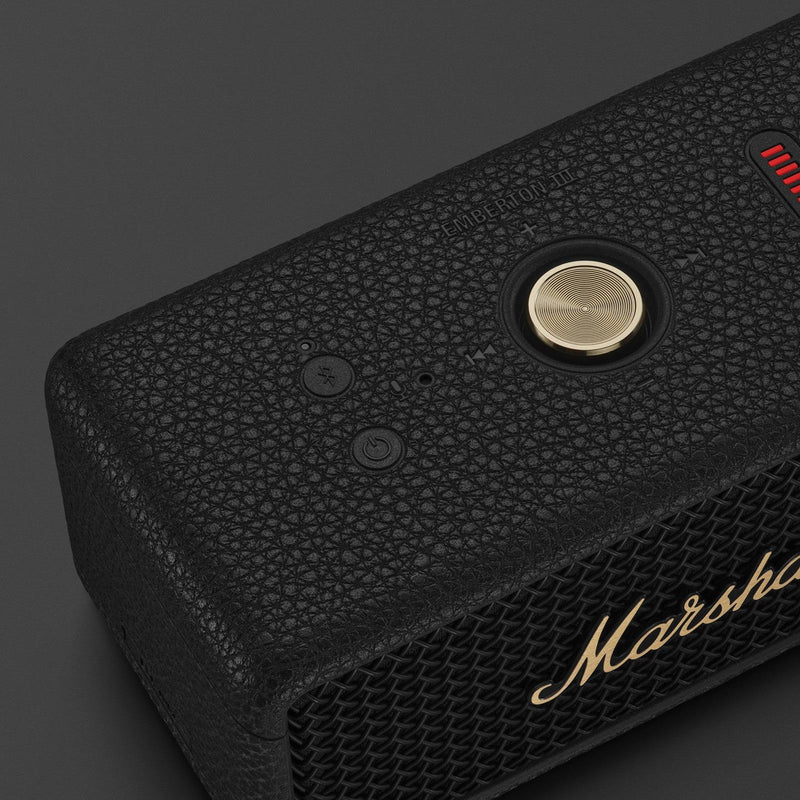  Marshall Portable Speakers Bluetooth/Wi-Fi Speakers Emberton III Black/Brass IMAGE 5